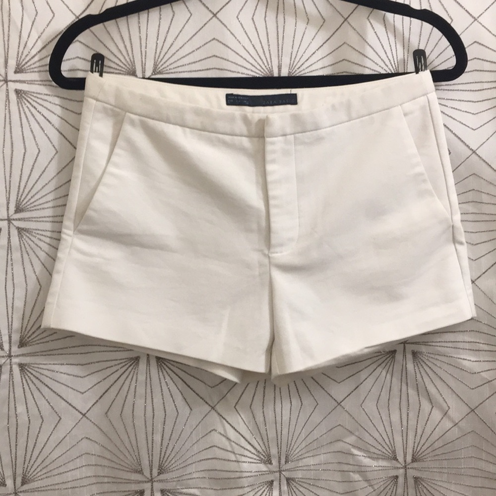 Zara High-Waisted Dress Shorts